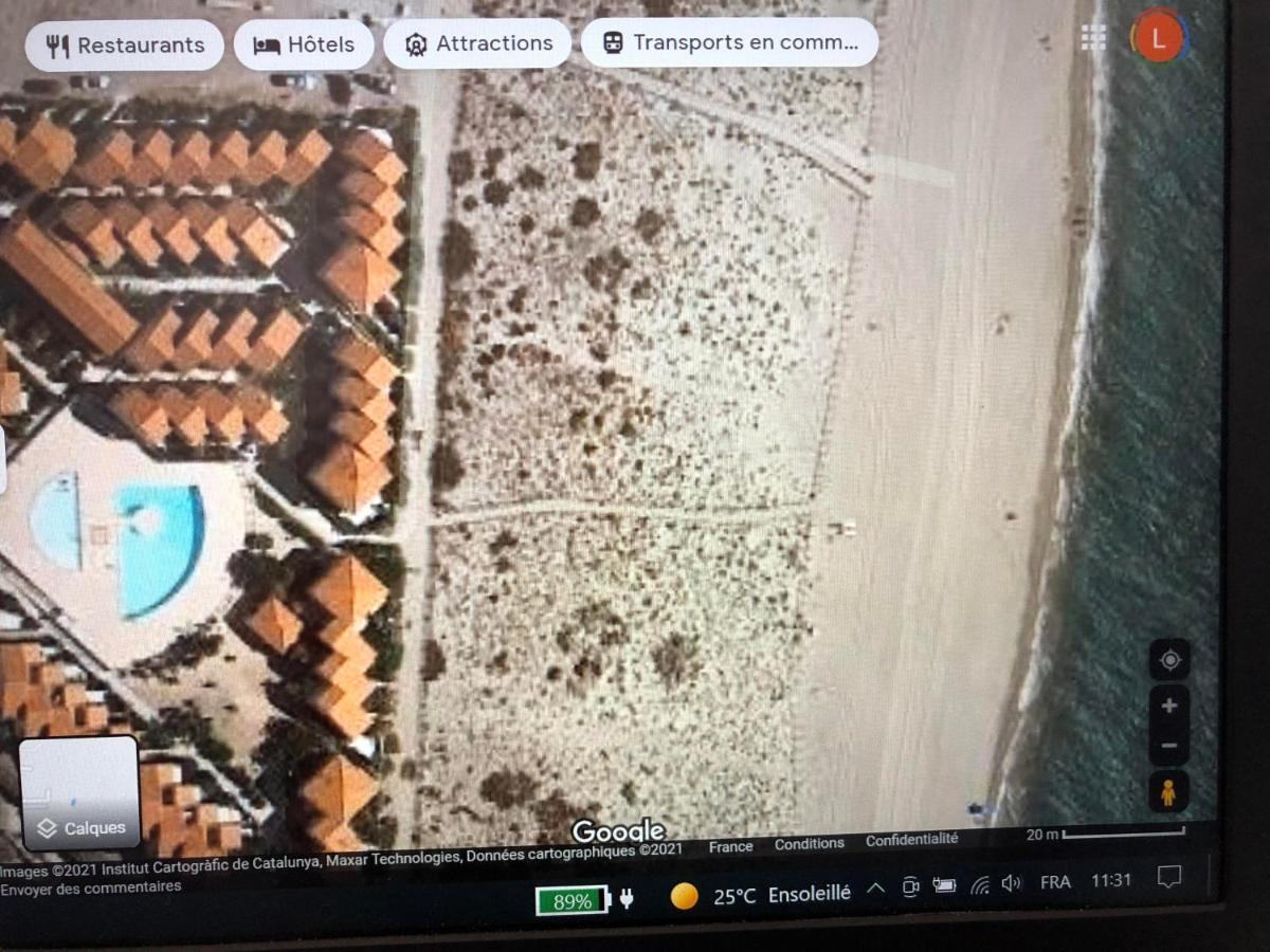 Barcaresa-Villa Vue Mer Acces Direct Plage - Piscine Le Barcarès Екстериор снимка